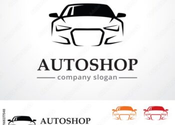 Auto Shop Logo Template Design Vector, Emblem, Design Concept, Creative ...